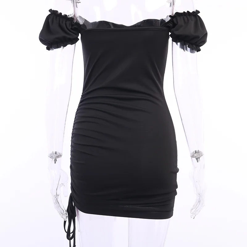 FSNFOX Retro Lolita Off Shoulder Sexy Dress Harajuku Puff Sleeve Bodycon Dress Summer Streetwear Aesthetic Slash Neck y2k Dress
FSNFOX Retro Lolita Off Shoulder Sexy Dress Harajuku Puff Sleeve Bodycon Dress Summer Streetwear Aesthetic Slash Neck y2k Dress