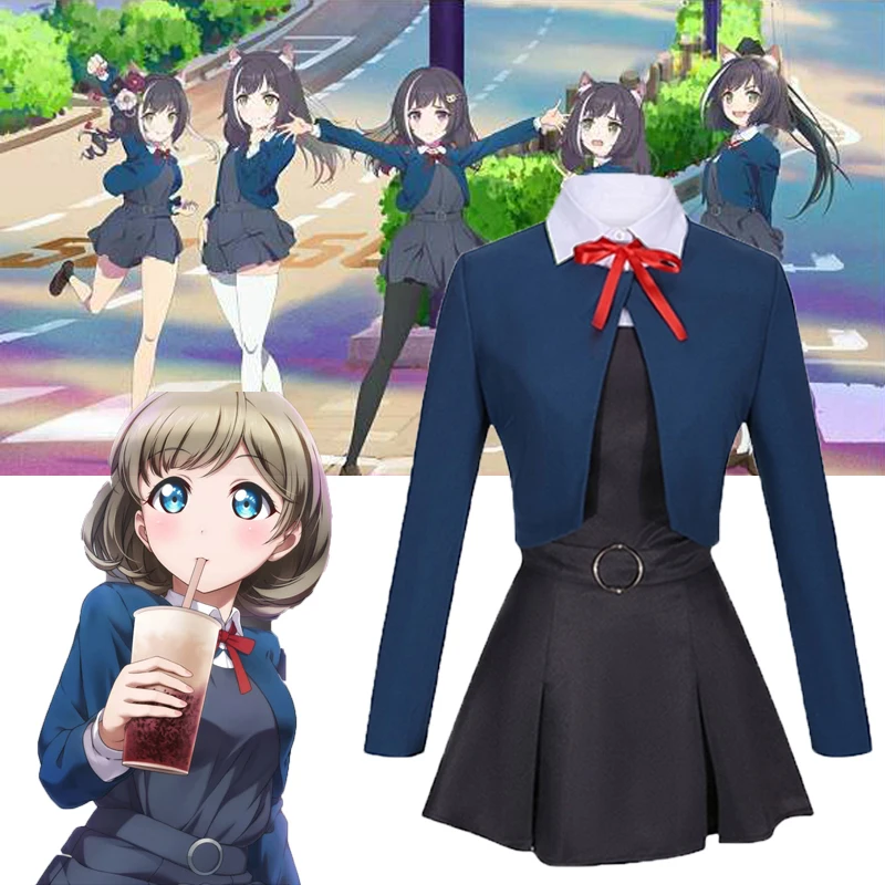 Lovelive Love Live Tang Keke Shibuya Kanon Косплей Костюм Школьная форма наряды Хэллоуин карнавальные костюмы для женщин девочек
Lovelive Love Live Tang Keke Shibuya Kanon Косплей Костюм Школьная форма наряды Хэллоуин карнавальные костюмы для женщин девочек