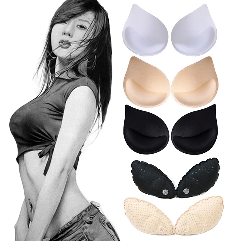 6pcs/3Pair Sponge Bra Gel Pads Inserts Breast Enhancer Push Up Breast Bikini Removeable Bra Pads for Women Sexy Invisable Bra
6pcs/3Pair Sponge Bra Gel Pads Inserts Breast Enhancer Push Up Breast Bikini Removeable Bra Pads for Women Sexy Invisable Bra