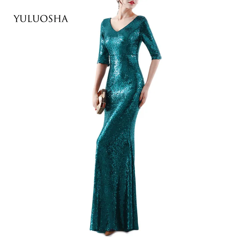 Сексуальное официальное платье YULUOSHA, элегантное женское платье до пола из полиэстера с блестками, вечернее платье с блестками, новинка 2020
Сексуальное официальное платье YULUOSHA, элегантное женское платье до пола из полиэстера с блестками, вечернее платье с блестками, новинка 2020