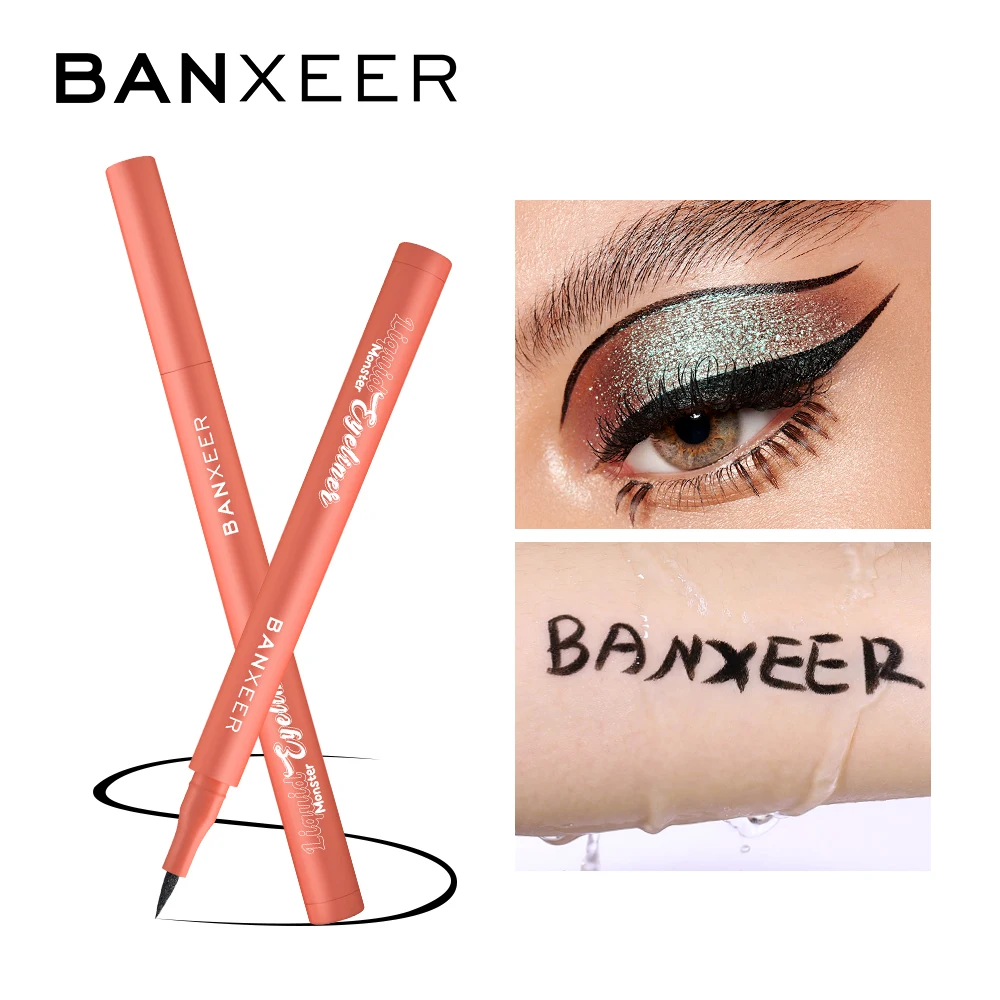 BANXEER Eyeliner Liquid Pencil Quick-Dry Long Lasting Liner Waterproof Soft Black Ultimate Eyeliner Makeup Women's Cosmetics
BANXEER Eyeliner Liquid Pencil Quick-Dry Long Lasting Liner Waterproof Soft Black Ultimate Eyeliner Makeup Women's Cosmetics