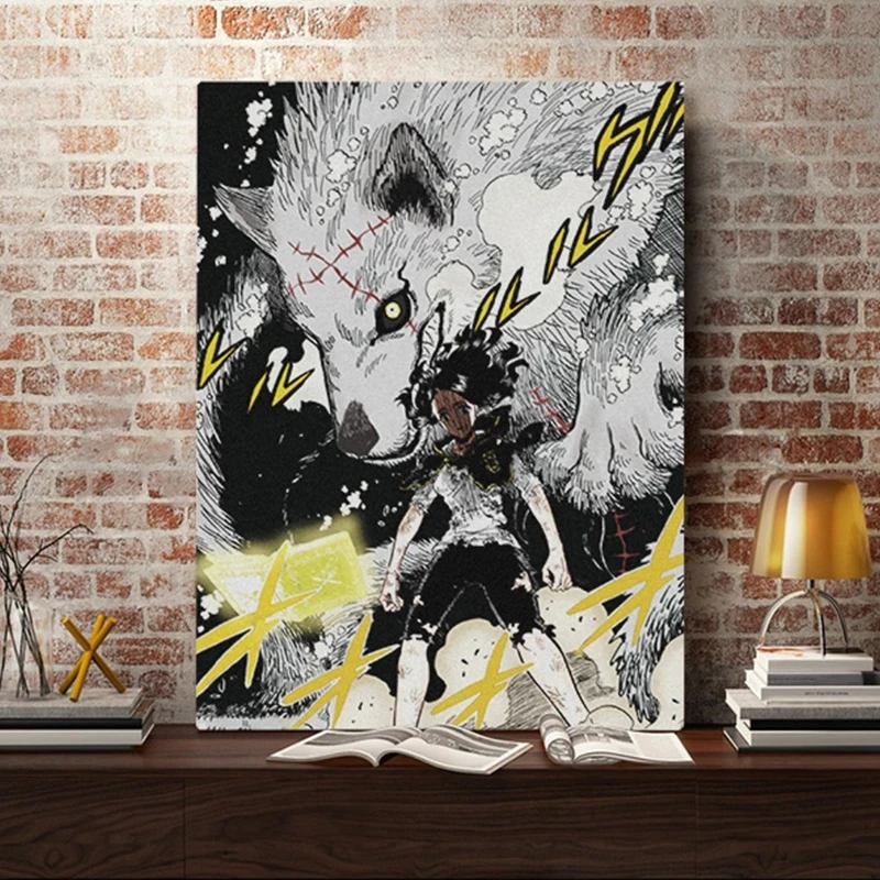 Wall Art Charmy Pappitson Canvas Painting Printed Black Clover Anime Poster Modular Pictures Frame Home Decor Bedroom Background
Wall Art Charmy Pappitson Canvas Painting Printed Black Clover Anime Poster Modular Pictures Frame Home Decor Bedroom Background