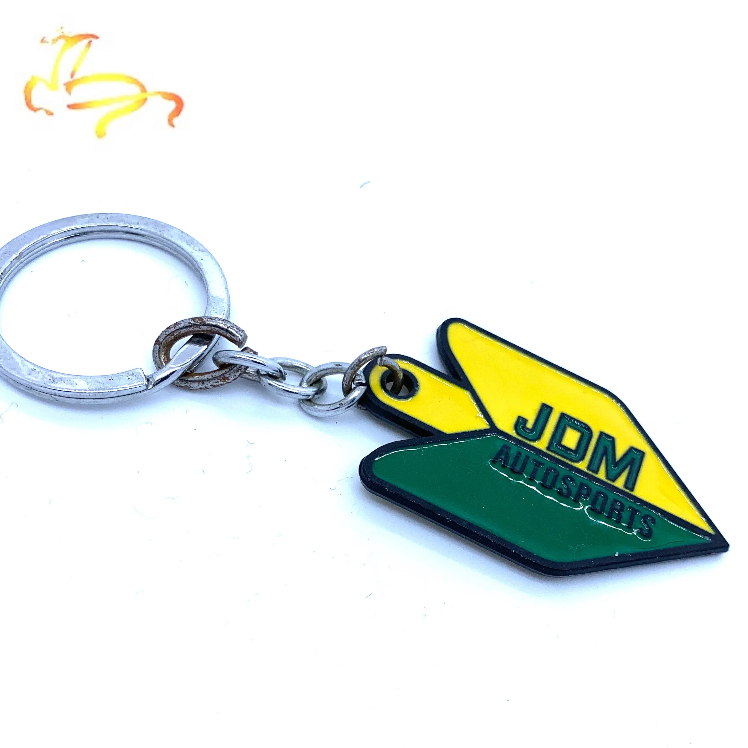 JDM Auto 3D Metal Car Keychain Driver Badge Keyring Key Chain for Honda Civic CRV FIT Modified Car Key Ring Pendant
JDM Auto 3D Metal Car Keychain Driver Badge Keyring Key Chain for Honda Civic CRV FIT Modified Car Key Ring Pendant