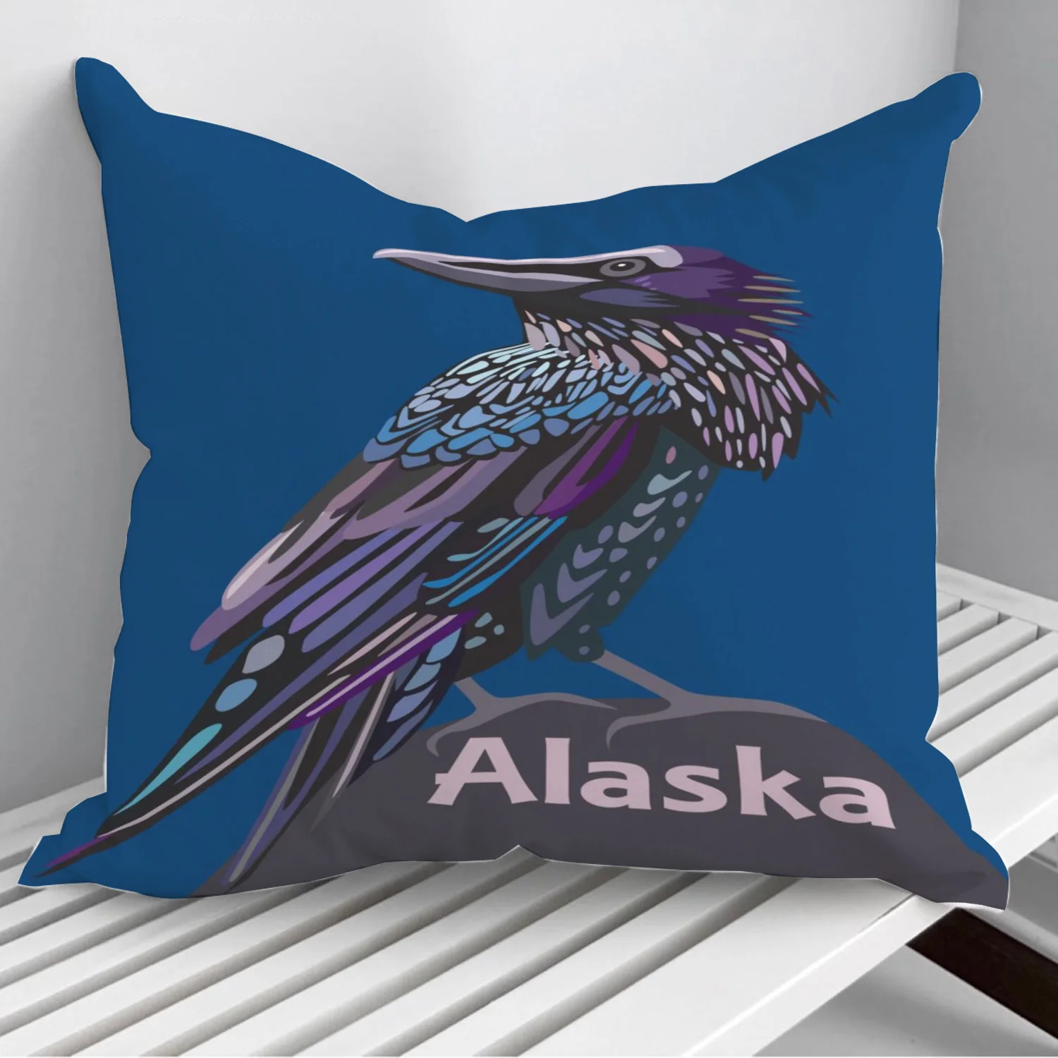 Alaska Raven Colorful Bird Throw Pillows Cushion Cover On Sofa Home Decor 45*45cm 40*40cm Gift Pillowcase Cojines Dropshipping
Alaska Raven Colorful Bird Throw Pillows Cushion Cover On Sofa Home Decor 45*45cm 40*40cm Gift Pillowcase Cojines Dropshipping