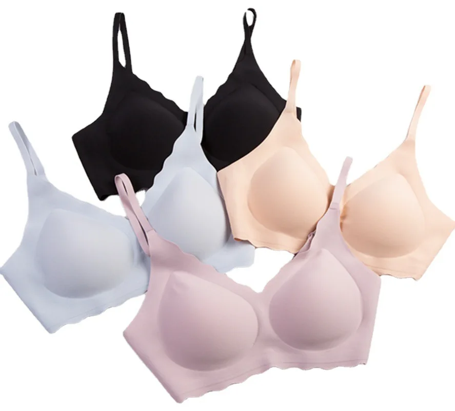 bras no French back button size underwear female non-trace high elastic thin retainer bra
bras no French back button size underwear female non-trace high elastic thin retainer bra