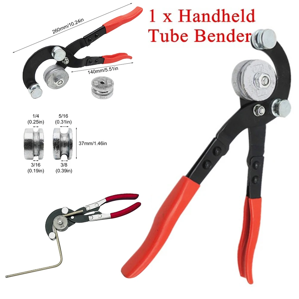 3/16, 1/4, 5/16, 3/8 Pipe Bender Handheld Hose, Copper Pipe, Aluminum Pipe, Soft Iron Steel Pipe Bending Machine Tool
3/16, 1/4, 5/16, 3/8 Pipe Bender Handheld Hose, Copper Pipe, Aluminum Pipe, Soft Iron Steel Pipe Bending Machine Tool