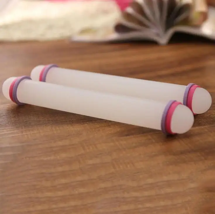 8 Inch White Fondant Cake Decorating White Non-stick Glide Fondant Rolling Pin,baking Fondant Cake Pastry Roller Wholesale
8 Inch White Fondant Cake Decorating White Non-stick Glide Fondant Rolling Pin,baking Fondant Cake Pastry Roller Wholesale