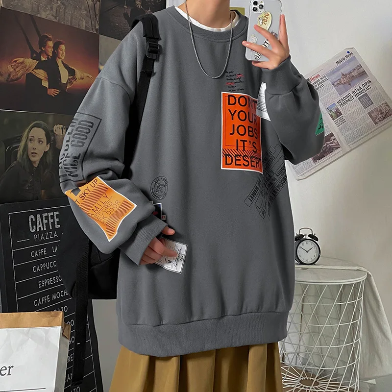 SFABL Oversized Streetwear Hoodies Men Hip Hop Pullover Mens Harajuku Korean Letter Printed Sweatshirts Loose Casual Men's Tops
SFABL Oversized Streetwear Hoodies Men Hip Hop Pullover Mens Harajuku Korean Letter Printed Sweatshirts Loose Casual Men's Tops