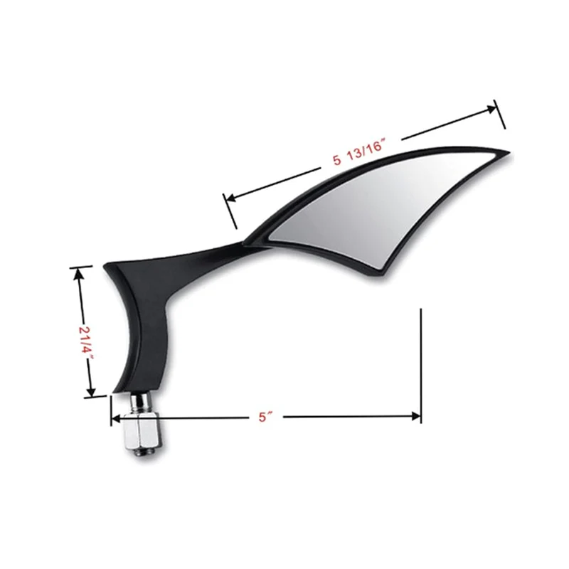 1 Pair Universal Motorcycle Accessories Blade Motorcycle Rearview Side Mirrors Touring Cruiser Chopper Street Bike Side Mirror
1 Pair Universal Motorcycle Accessories Blade Motorcycle Rearview Side Mirrors Touring Cruiser Chopper Street Bike Side Mirror