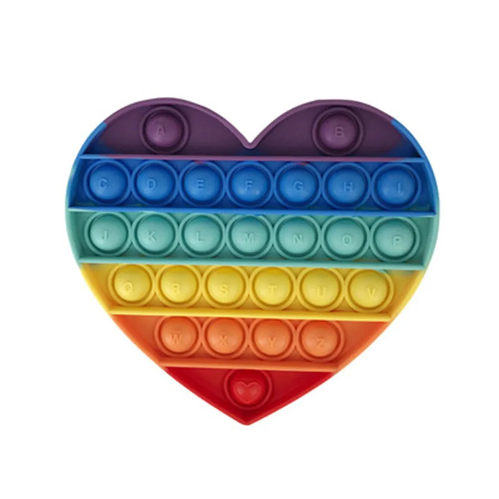 Rainbow Push Bubble Sensory Autism Relief Stress Child Adult Fidget Toy Push It Bubble Antistress Adult Children Kid Sensory Toy
Rainbow Push Bubble Sensory Autism Relief Stress Child Adult Fidget Toy Push It Bubble Antistress Adult Children Kid Sensory Toy