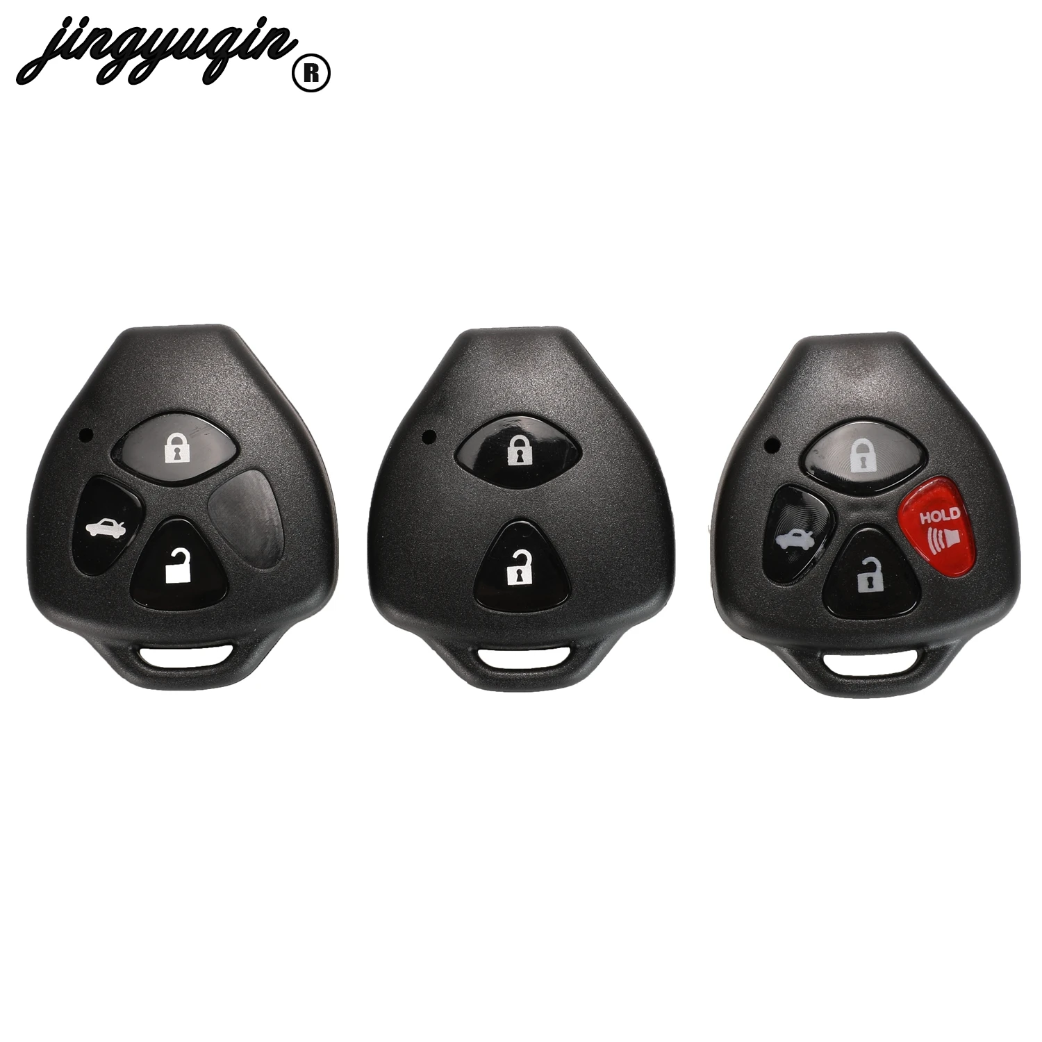 jingyuqin 2/3/4 Buttons Remote Car Key Case Shell FOB For Toyota Camry Corolla Avalon Venza Reiz RAV4 Crown No Blade key Case
jingyuqin 2/3/4 Buttons Remote Car Key Case Shell FOB For Toyota Camry Corolla Avalon Venza Reiz RAV4 Crown No Blade key Case