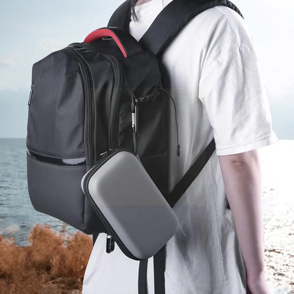 Mini Portable Case For DJI ACTION 2 Storage Bag Gray With Carabiner Camera Storage Bag Action 2 Power Combo Accessories S0I6 
Mini Portable Case For DJI ACTION 2 Storage Bag Gray With Carabiner Camera Storage Bag Action 2 Power Combo Accessories S0I6