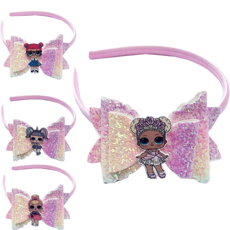 New Hair Clip Cute LOL Surprise Dolls Hair Accessories Girl Head wear Bow Hairpins Hair Band Cartoon Elastic Headdress Gift
New Hair Clip Cute LOL Surprise Dolls Hair Accessories Girl Head wear Bow Hairpins Hair Band Cartoon Elastic Headdress Gift