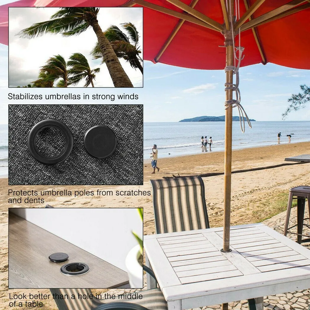 1Set Patio Garden Table Parasol Umbrella Hole Ring Cap Set Plug White Black Resistant To Temperature Light-Fast Outdoor Supplies
1Set Patio Garden Table Parasol Umbrella Hole Ring Cap Set Plug White Black Resistant To Temperature Light-Fast Outdoor Supplies