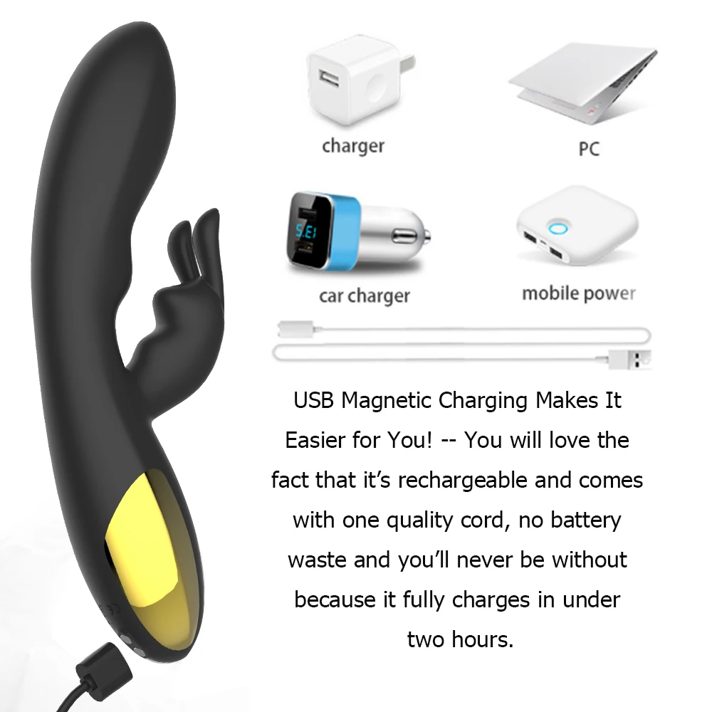 Crazy Rabbit Vibrating Massager USB Magnetic Charging Handheld Magic Wand 10 Vibration Mode Personal Health Care Products Tools 
Crazy Rabbit Vibrating Massager USB Magnetic Charging Handheld Magic Wand 10 Vibration Mode Personal Health Care Products Tools