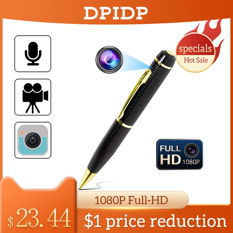 Mini Camera 1080P Full HD Portable Pen Wireless Micro Digital IP Mini Camcorder Video Recorder Audio Record Action Cam
Mini Camera 1080P Full HD Portable Pen Wireless Micro Digital IP Mini Camcorder Video Recorder Audio Record Action Cam