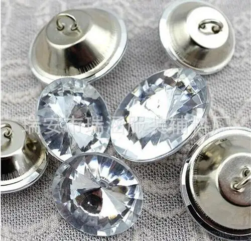 5 Pcs Sofa Button Clear Crystal Diamond Rhinestone DIY Sewing Craft Decor 30mm
5 Pcs Sofa Button Clear Crystal Diamond Rhinestone DIY Sewing Craft Decor 30mm
