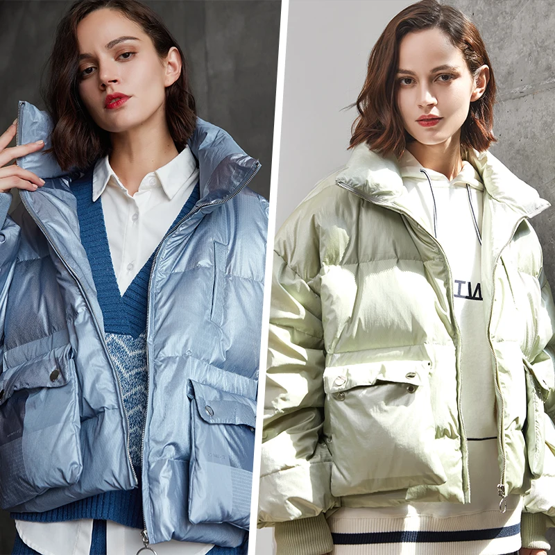 Nice Tide Women Fashion Thick Bread Jacket 91% White Duck Down Female Jackets Winter Puffer Coat Parkas
Nice Tide Women Fashion Thick Bread Jacket 91% White Duck Down Female Jackets Winter Puffer Coat Parkas