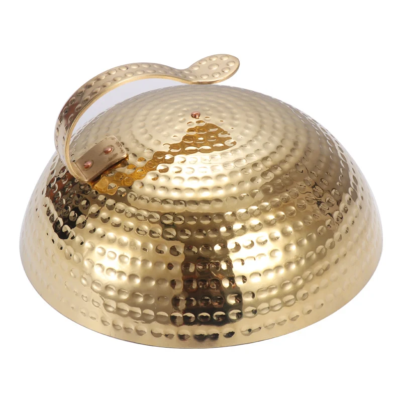 Japanese teppanyaki iron plate cover hammer brass cap stainless steel round cap pure copper pot lid kitchen cookware
Japanese teppanyaki iron plate cover hammer brass cap stainless steel round cap pure copper pot lid kitchen cookware