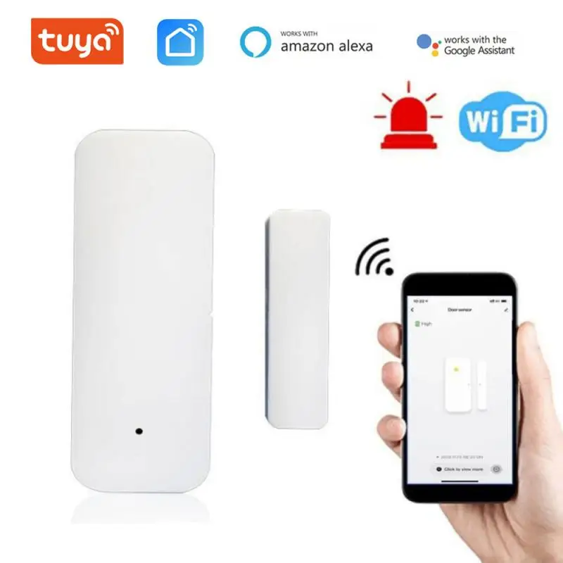 Датчик окон и дверей с Wi-Fi, Автономная Беспроводная сигнализация для умного дома, работает с приложением Alexa Google Home Smart Life
Датчик окон и дверей с Wi-Fi, Автономная Беспроводная сигнализация для умного дома, работает с приложением Alexa Google Home Smart Life
