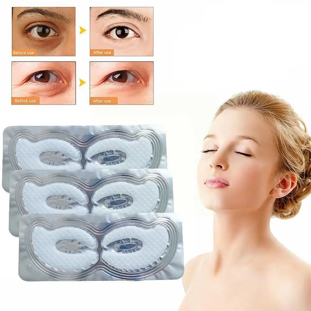 1 Pair Gold Crystal Collagen Eye Mask Remove Dark Circles Anti-Puffiness Anti-Aging Moisturizing Masks for Eyes Care
1 Pair Gold Crystal Collagen Eye Mask Remove Dark Circles Anti-Puffiness Anti-Aging Moisturizing Masks for Eyes Care