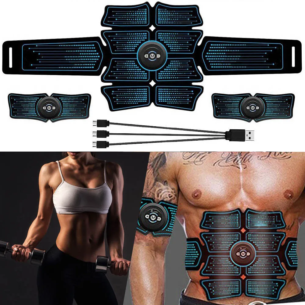 Abdominal Muscle Stimulator Trainer EMS Belt Trainer Abs Fitness Equipment Training Gear Electromagnetic Stimulation Of Muscles
Abdominal Muscle Stimulator Trainer EMS Belt Trainer Abs Fitness Equipment Training Gear Electromagnetic Stimulation Of Muscles