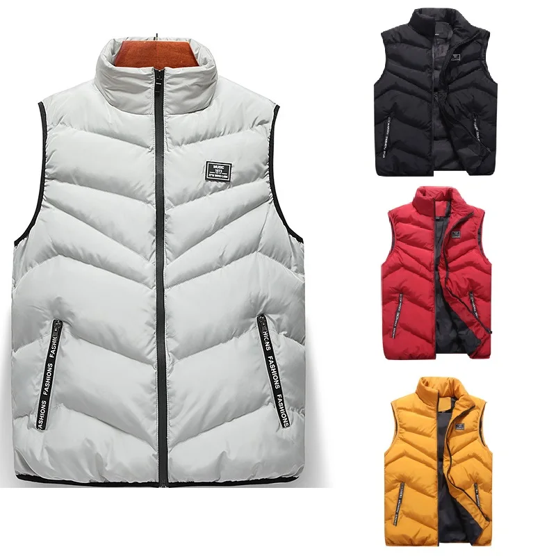 Plus Size Vest Men Brand Mens Jacket Sleeveless Vests Winter Women Men Coats Men Vest Man Cotton Thicken Waistcoat -40
Plus Size Vest Men Brand Mens Jacket Sleeveless Vests Winter Women Men Coats Men Vest Man Cotton Thicken Waistcoat -40