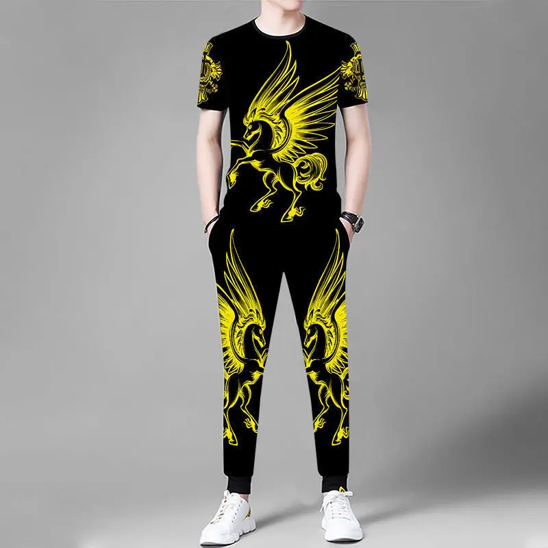 Men's suit spring and summer fashion short sleeve casual suit men's Chinese style t-shirt men's 2021 new versatile
Men's suit spring and summer fashion short sleeve casual suit men's Chinese style t-shirt men's 2021 new versatile