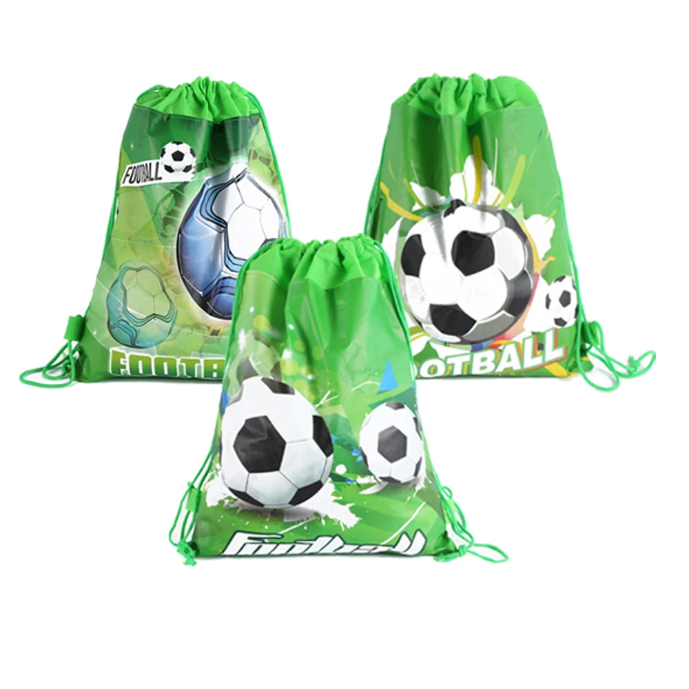 Football Theme Backpack Happy Birthday Party Non-woven Fabrics Soccer Ball Drawstring Gifts Bag Party Favor Baby Shower Mochila
Football Theme Backpack Happy Birthday Party Non-woven Fabrics Soccer Ball Drawstring Gifts Bag Party Favor Baby Shower Mochila