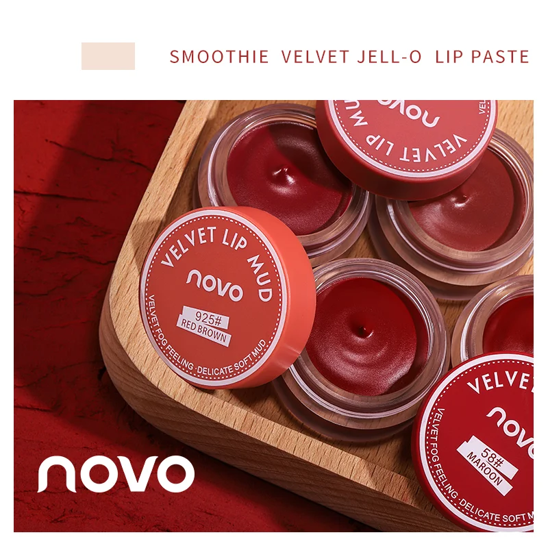 Novo Velvet Matte Canned Lip Glaze Mousse Squishy Feeling Lipstick Moisturize Lasting Waterproof Nonstick Easy Apply Remove
Novo Velvet Matte Canned Lip Glaze Mousse Squishy Feeling Lipstick Moisturize Lasting Waterproof Nonstick Easy Apply Remove