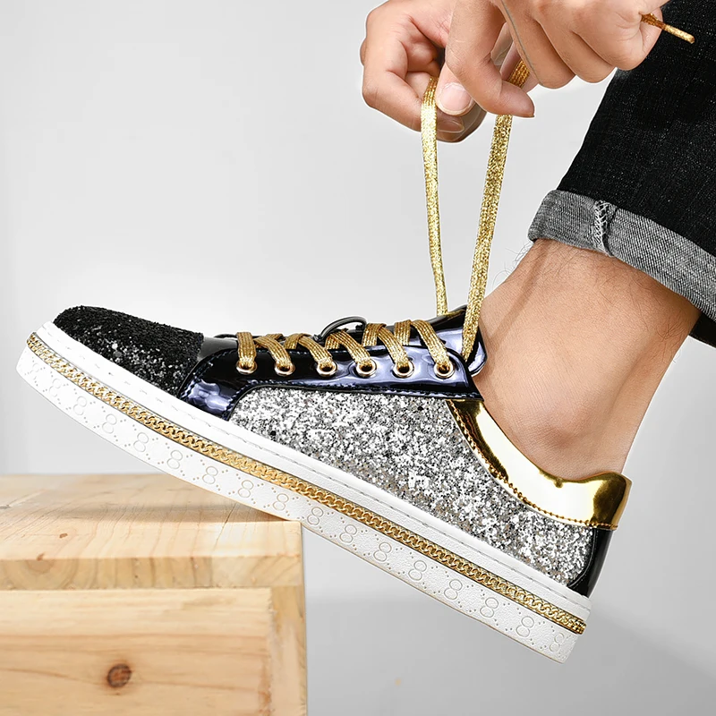 2021 new couple shoes trendy sequined sneakers catwalk Hong Kong style men's shoes women's shoes fashion casual shoes 36-44
2021 new couple shoes trendy sequined sneakers catwalk Hong Kong style men's shoes women's shoes fashion casual shoes 36-44