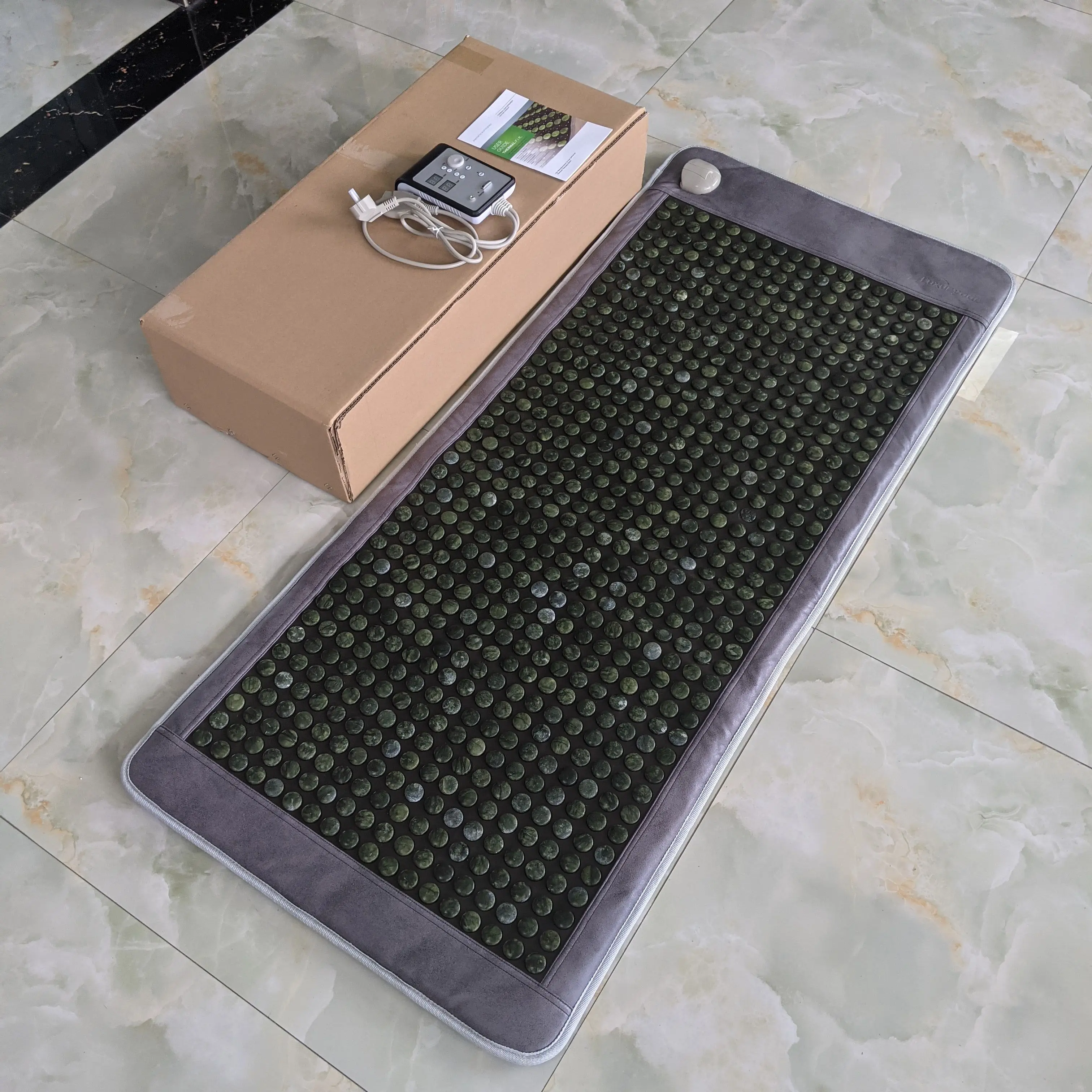 Инфракрасный нагревательный корейский нефритовый турмалиновый коврик Luxuryade, фотонный нагревательный матрас с ионами 
Инфракрасный нагревательный корейский нефритовый турмалиновый коврик Luxuryade, фотонный нагревательный матрас с ионами