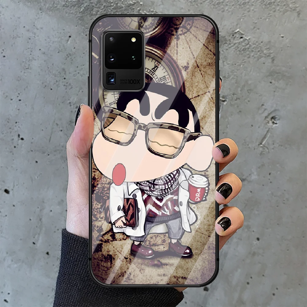 Crayon Shin-chan Phone Tempered Glass Case Cover For Samsung Galaxy S Note 5 6 9 10 10E 20 21 FE Plus Uitra Fashion Trend Shell
Crayon Shin-chan Phone Tempered Glass Case Cover For Samsung Galaxy S Note 5 6 9 10 10E 20 21 FE Plus Uitra Fashion Trend Shell