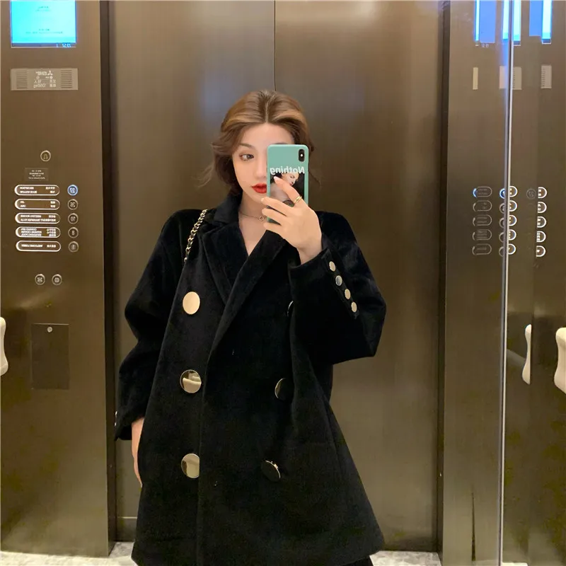 Women spring Black Long Coat Streetwear 2020 Ladies Trench Korean Fashion Female loose Clothing Windbreaker xxl
Women spring Black Long Coat Streetwear 2020 Ladies Trench Korean Fashion Female loose Clothing Windbreaker xxl