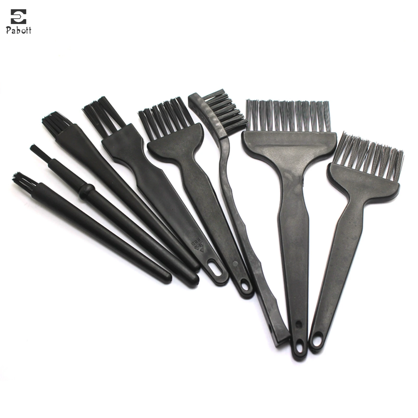 8pcs Anti Static Brush ESD Safe Synthenic Fiber Details Cleaning Brush Tool For Mobile Phone Tablet PCB BGA Repair Work
8pcs Anti Static Brush ESD Safe Synthenic Fiber Details Cleaning Brush Tool For Mobile Phone Tablet PCB BGA Repair Work