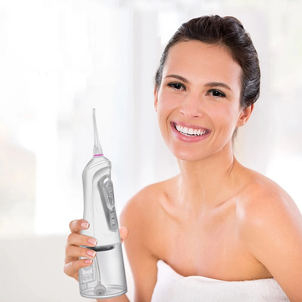 320ml Water Dental Floss Wireless 5W Electric Oral Irrigator Compact Water Jet Floss Teeth Cleaner Oral Care Machine 
320ml Water Dental Floss Wireless 5W Electric Oral Irrigator Compact Water Jet Floss Teeth Cleaner Oral Care Machine