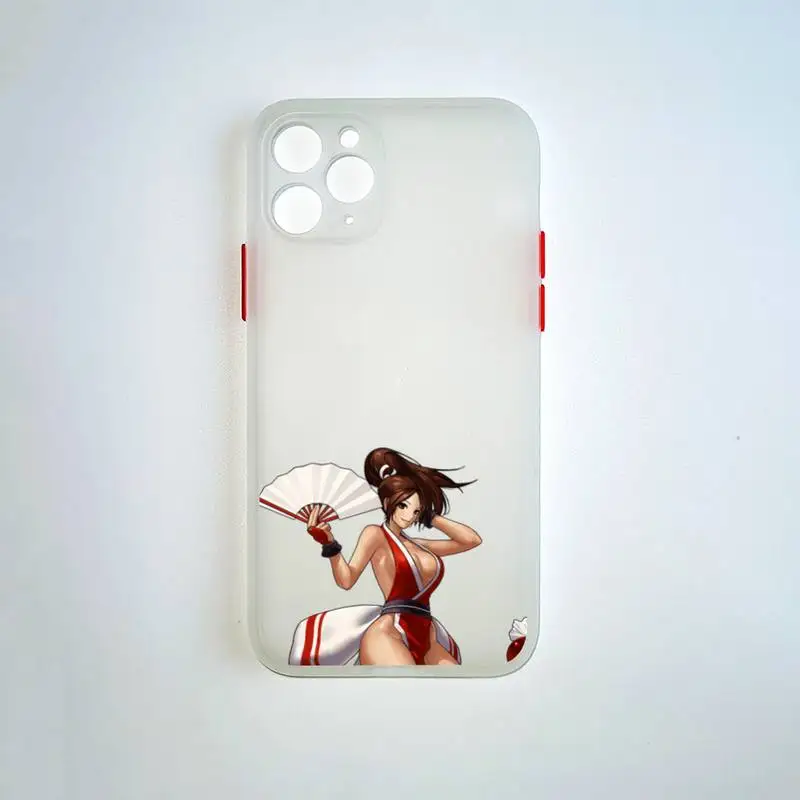 Anime Mai Shiranui mobile phone case color bumper shockproof transparent for iPhone 8 7 Plus 12 Mini 11 Pro Max XR X XS
Anime Mai Shiranui mobile phone case color bumper shockproof transparent for iPhone 8 7 Plus 12 Mini 11 Pro Max XR X XS