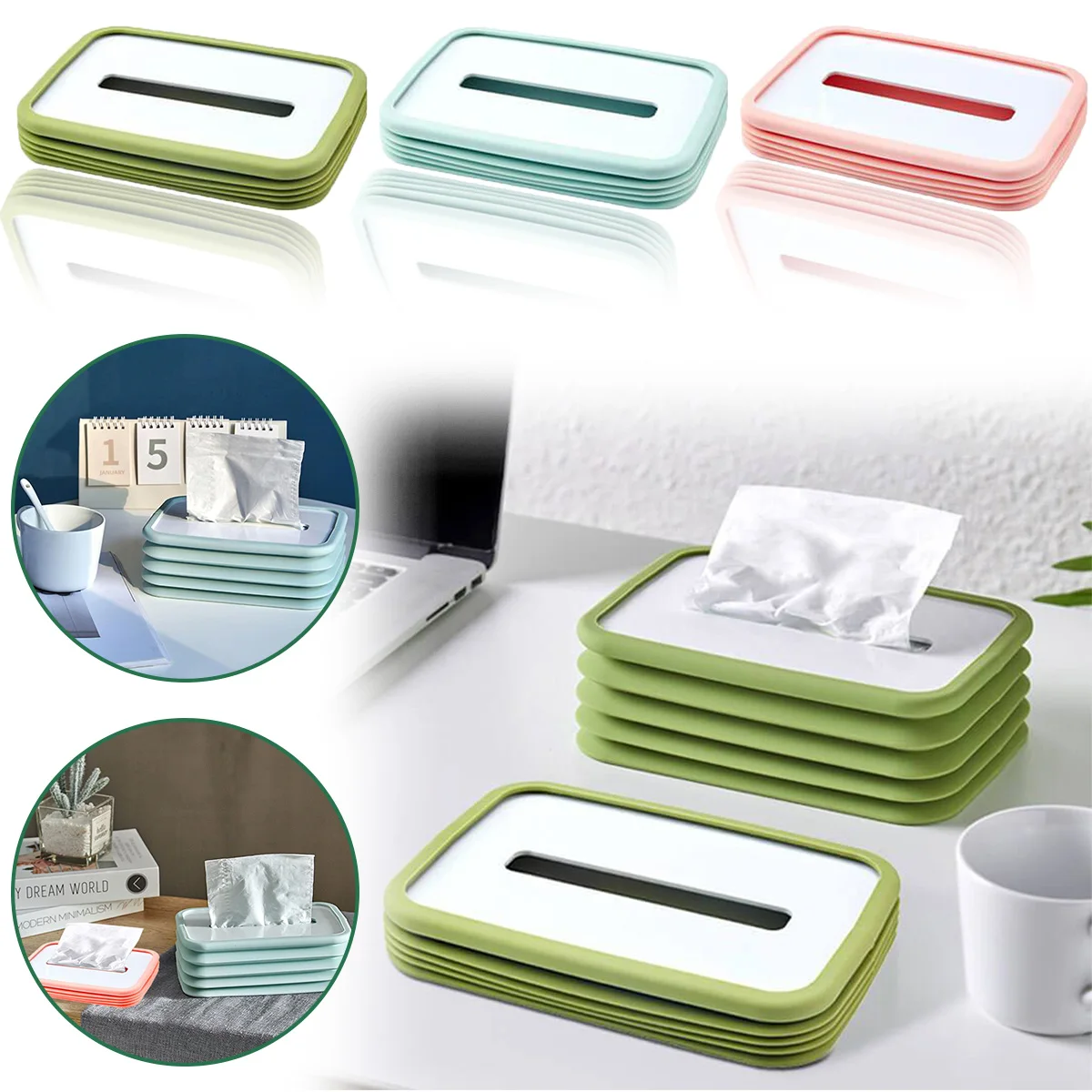 Silicone Tissue Box Collapsible Anti-fall Toilet Bathroom Waterproof Roll Holder Living Room Office Lifting Paper Extraction Box
Silicone Tissue Box Collapsible Anti-fall Toilet Bathroom Waterproof Roll Holder Living Room Office Lifting Paper Extraction Box