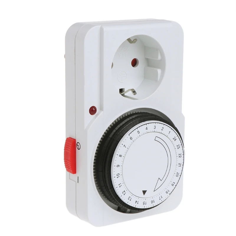24H Mechanical Electrical EU Plug Program Timer Power Switch Socket Energy Saver
24H Mechanical Electrical EU Plug Program Timer Power Switch Socket Energy Saver