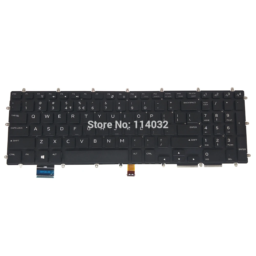 US keyboard for Dell Alienware M17 R1 M15 2019 US English black with backlight no frame 0KN4-0D1UI12 948-E8MJ new original
US keyboard for Dell Alienware M17 R1 M15 2019 US English black with backlight no frame 0KN4-0D1UI12 948-E8MJ new original