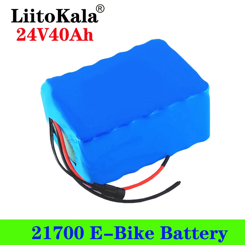 Аккумулятор LiitoKala, 24 В, 40 А ч, 21700, 6S8P, 25,2 в, 40 А ч, для электровелосипеда, мопеда, электровелосипеда, комплект литий-ионный батарей
Аккумулятор LiitoKala, 24 В, 40 А ч, 21700, 6S8P, 25,2 в, 40 А ч, для электровелосипеда, мопеда, электровелосипеда, комплект литий-ионный батарей