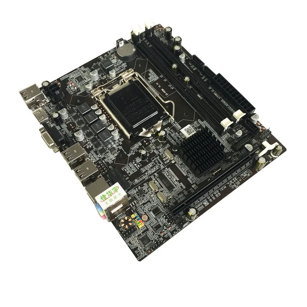 Материнская плата H55 LGA 1156 DDR3 память для Intel LGA1156 десктопная материнская I3 I5 I7 Xeon x3470