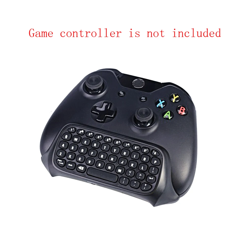 10 pcs 2.4G Mini Wireless Chat pad Message Keyboard for X-box One Controller Keyboard Gaming Message Gamepad Keyboard
10 pcs 2.4G Mini Wireless Chat pad Message Keyboard for X-box One Controller Keyboard Gaming Message Gamepad Keyboard