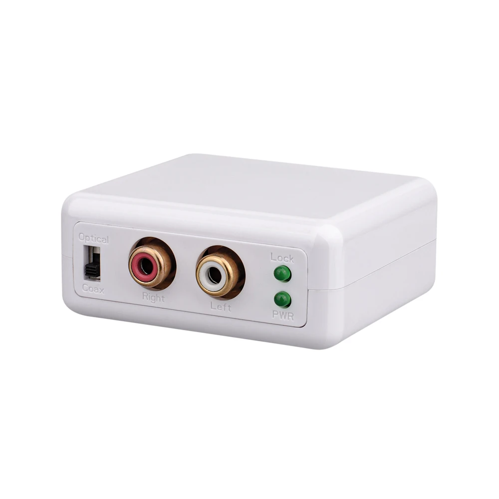 5.1 Digital Audio to Analog Audio Converter With LPCM-encoded, DTS & S/PDIF and optical (TOSLINK)
5.1 Digital Audio to Analog Audio Converter With LPCM-encoded, DTS & S/PDIF and optical (TOSLINK)