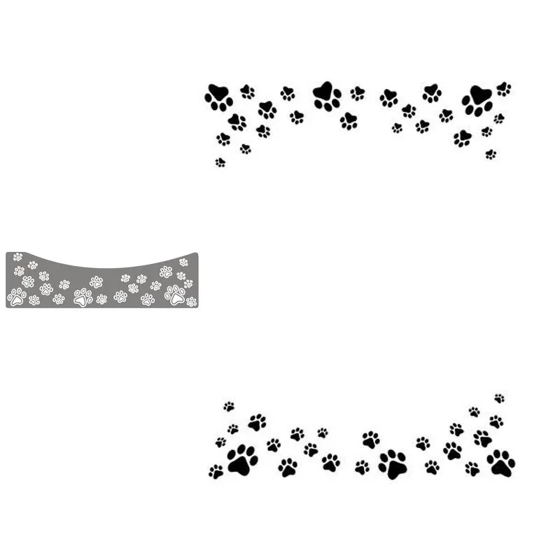 Metal Cutting Dies Footprint Stencils For DIY Scrapbooking Decorative Embossing Handcraft Die Cutting Template
Metal Cutting Dies Footprint Stencils For DIY Scrapbooking Decorative Embossing Handcraft Die Cutting Template