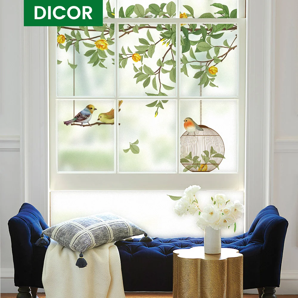 DICOR Decorative Film Window Sticker Flower Decorative Vinyls Electric Tinting Stained Glass Stained Glass Adhesive Film BLT3762
DICOR Decorative Film Window Sticker Flower Decorative Vinyls Electric Tinting Stained Glass Stained Glass Adhesive Film BLT3762