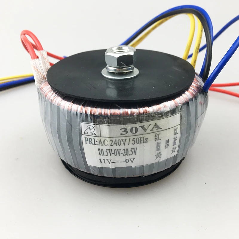 Vogue 30W Toroidal Transformer 240V To Dual 20V Single 11V Power Amplifier Audio Ring Voltage Can Be Customized Transformer
Vogue 30W Toroidal Transformer 240V To Dual 20V Single 11V Power Amplifier Audio Ring Voltage Can Be Customized Transformer