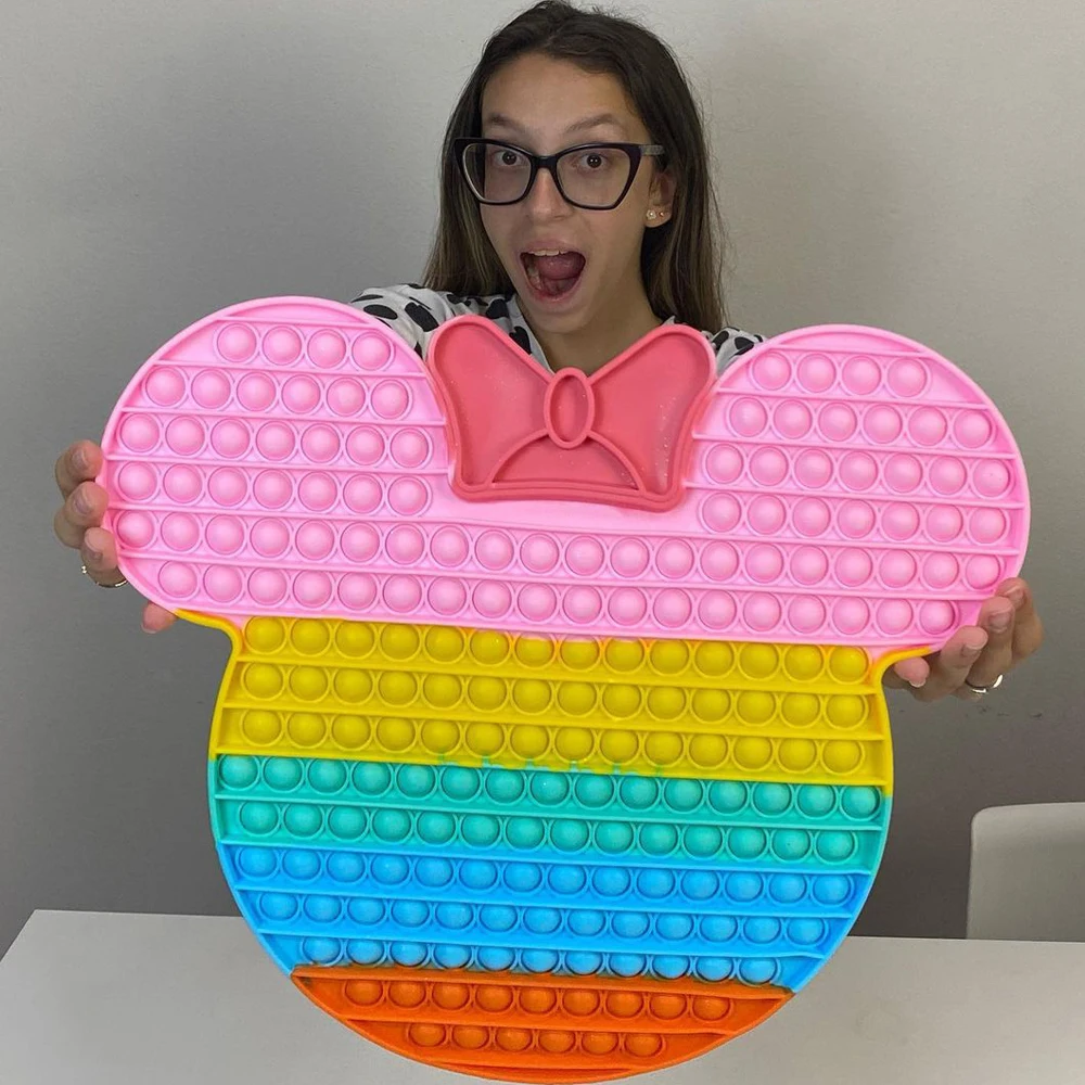 Giant Pop Its Big Antistress Push Pop Bubble 30-40cm Fidget Toy Popite Luminous Large Simpl Dimmer Figet Toy Kids Tie Dye Game 
Giant Pop Its Big Antistress Push Pop Bubble 30-40cm Fidget Toy Popite Luminous Large Simpl Dimmer Figet Toy Kids Tie Dye Game