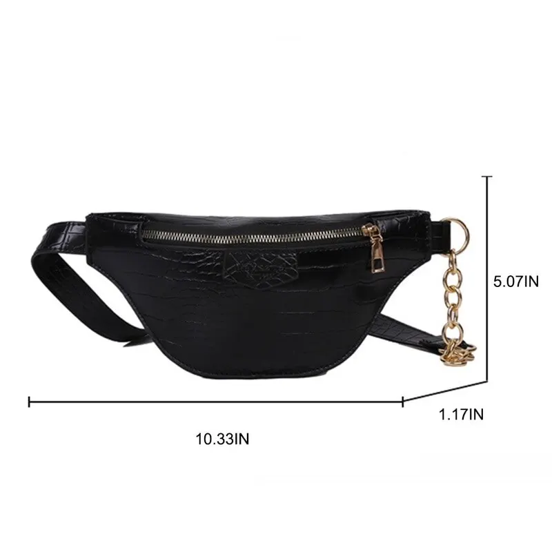 2020 New Candy Color Waist Bag Fashion Pu Leather Chain Banana New Brand Belt Bag Women Waist Pack PU Leather Chest Bag
2020 New Candy Color Waist Bag Fashion Pu Leather Chain Banana New Brand Belt Bag Women Waist Pack PU Leather Chest Bag