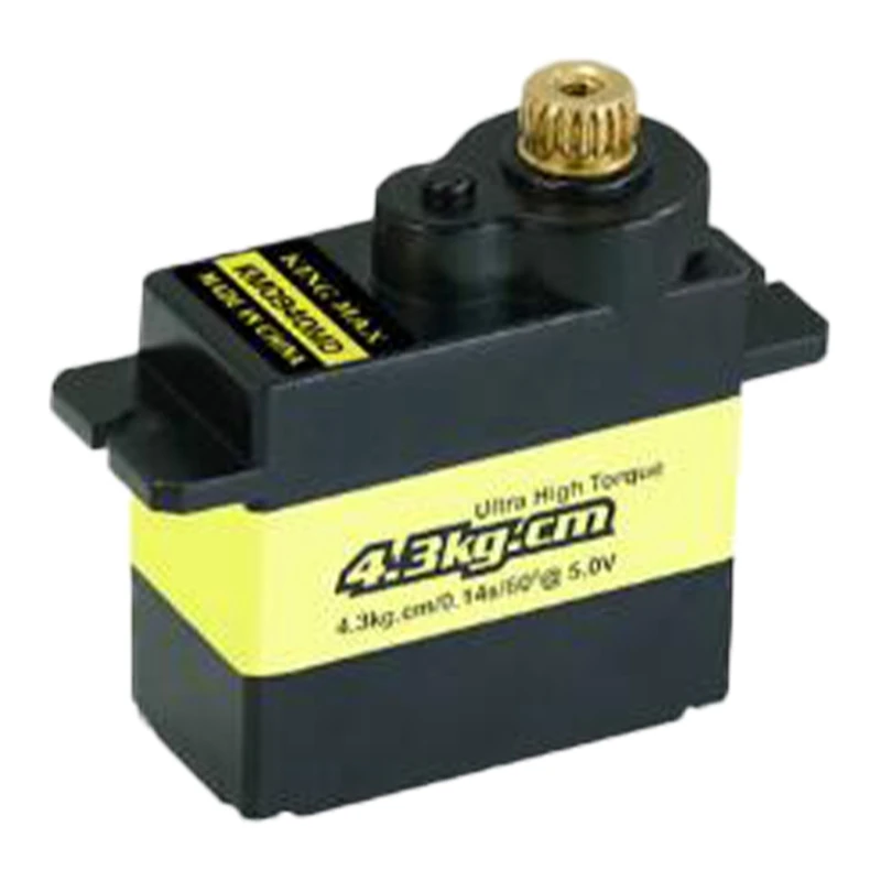 KM0940MD--13G 4,5 кг. См алюминиевые шестерни Мини цифровой сервопривод для RC моделей
KM0940MD--13G 4,5 кг. См алюминиевые шестерни Мини цифровой сервопривод для RC моделей